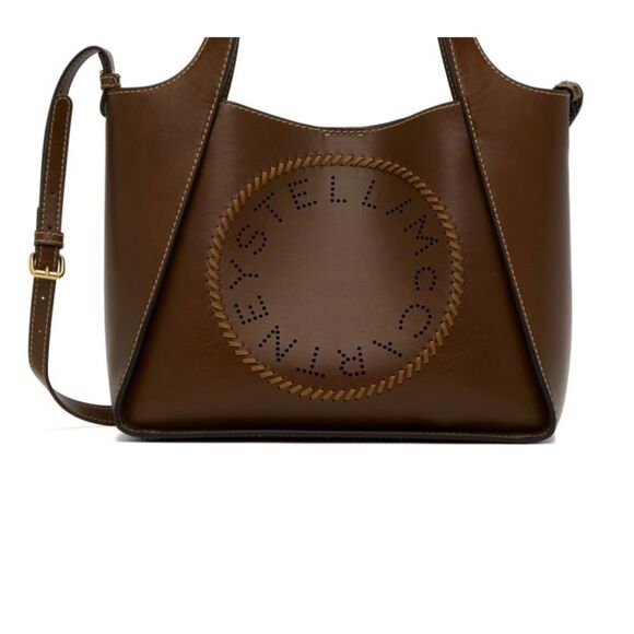 STELLA MCCARTNEY Tote Alter Mat Chocolate Brown NWT - Picture 1 of 5